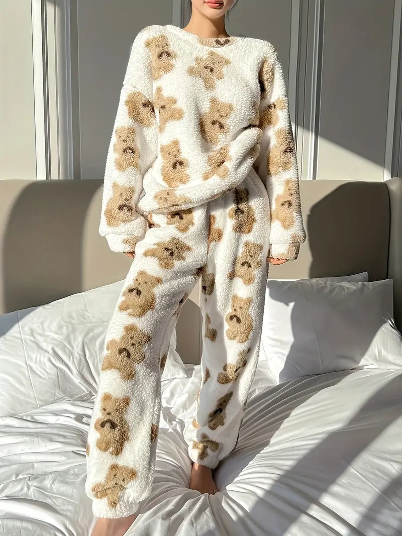 Czystoboga - Ensemble Teddy avec Motif Ours