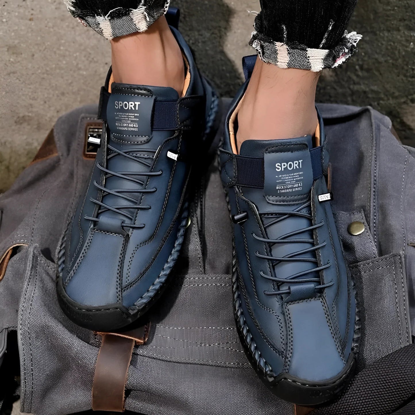 Rein - Mocassins en cuir cousus à la main
