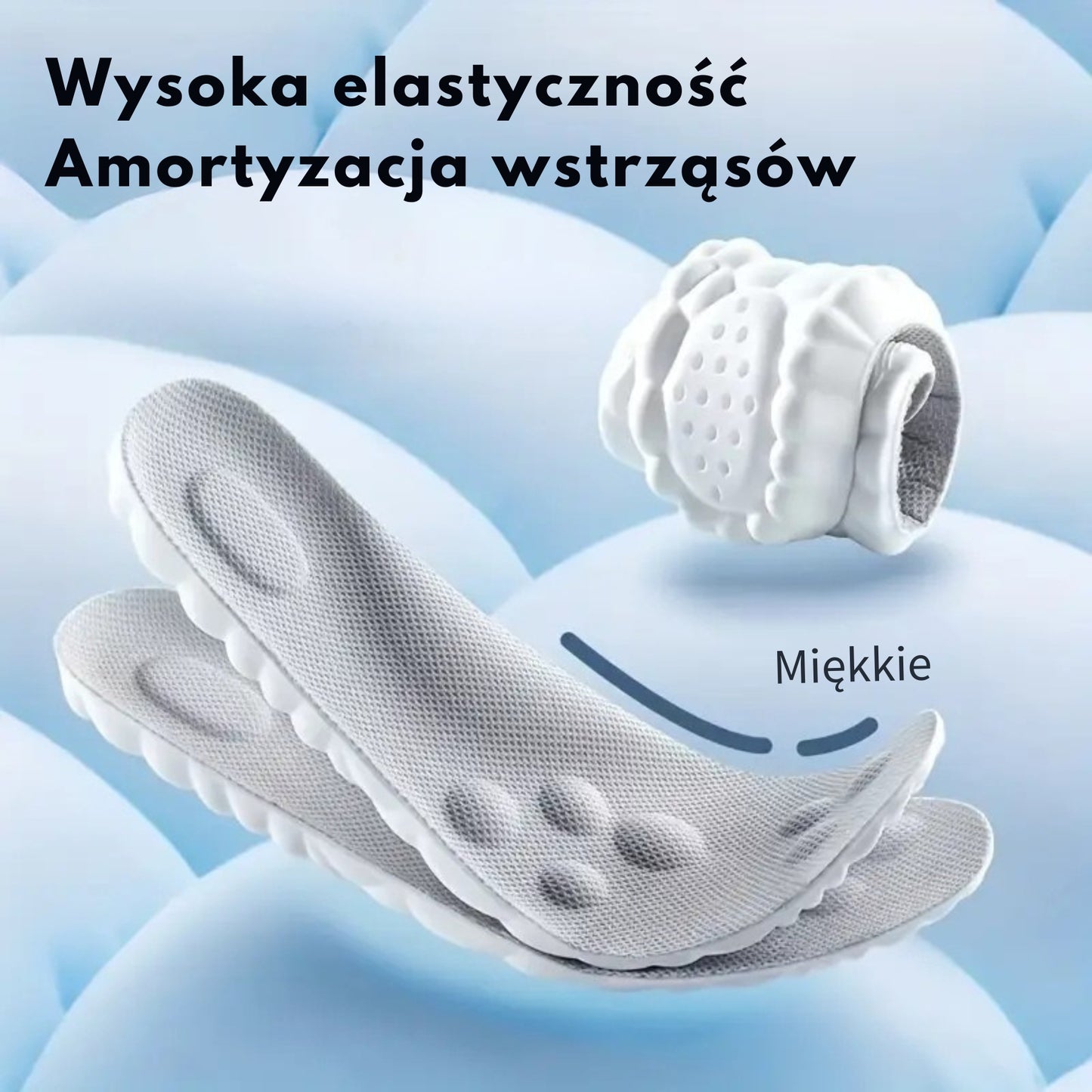 Amortyzujące Wkładki Cloud Sole dla Maksymalnego Komfortu
