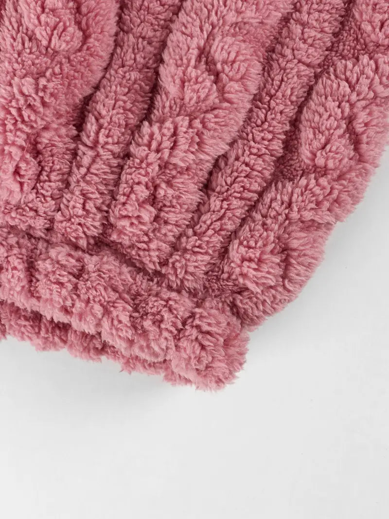 Strzeżymira - Ensemble décontracté en peluche avec pull et pantalon