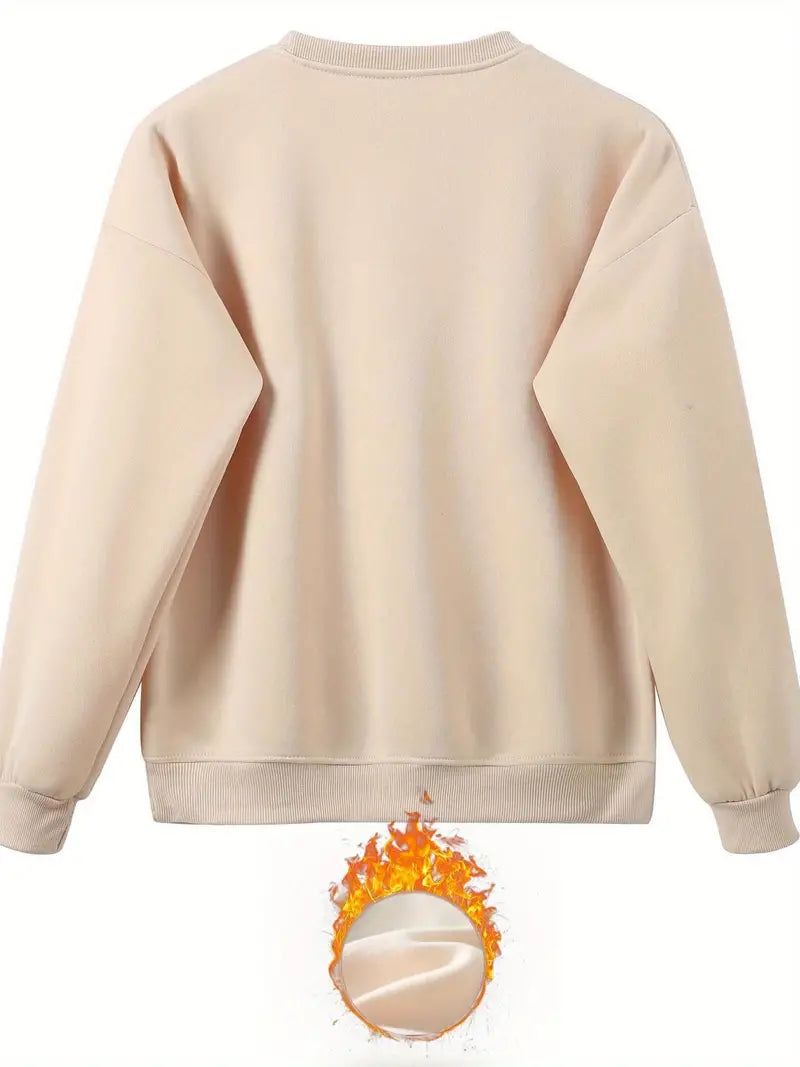 Bratomira - Ensemble pull et jogging à imprimé battement de cœur