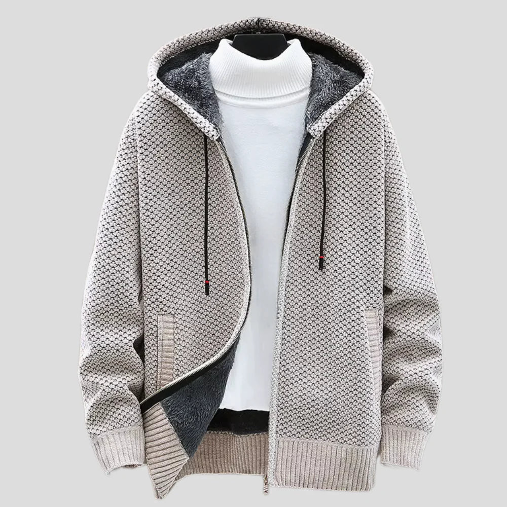 Alex - Sweat à capuche en tricot Paris