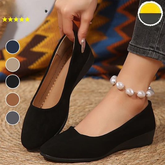Elyna – Mocassins en daim chics et intemporels