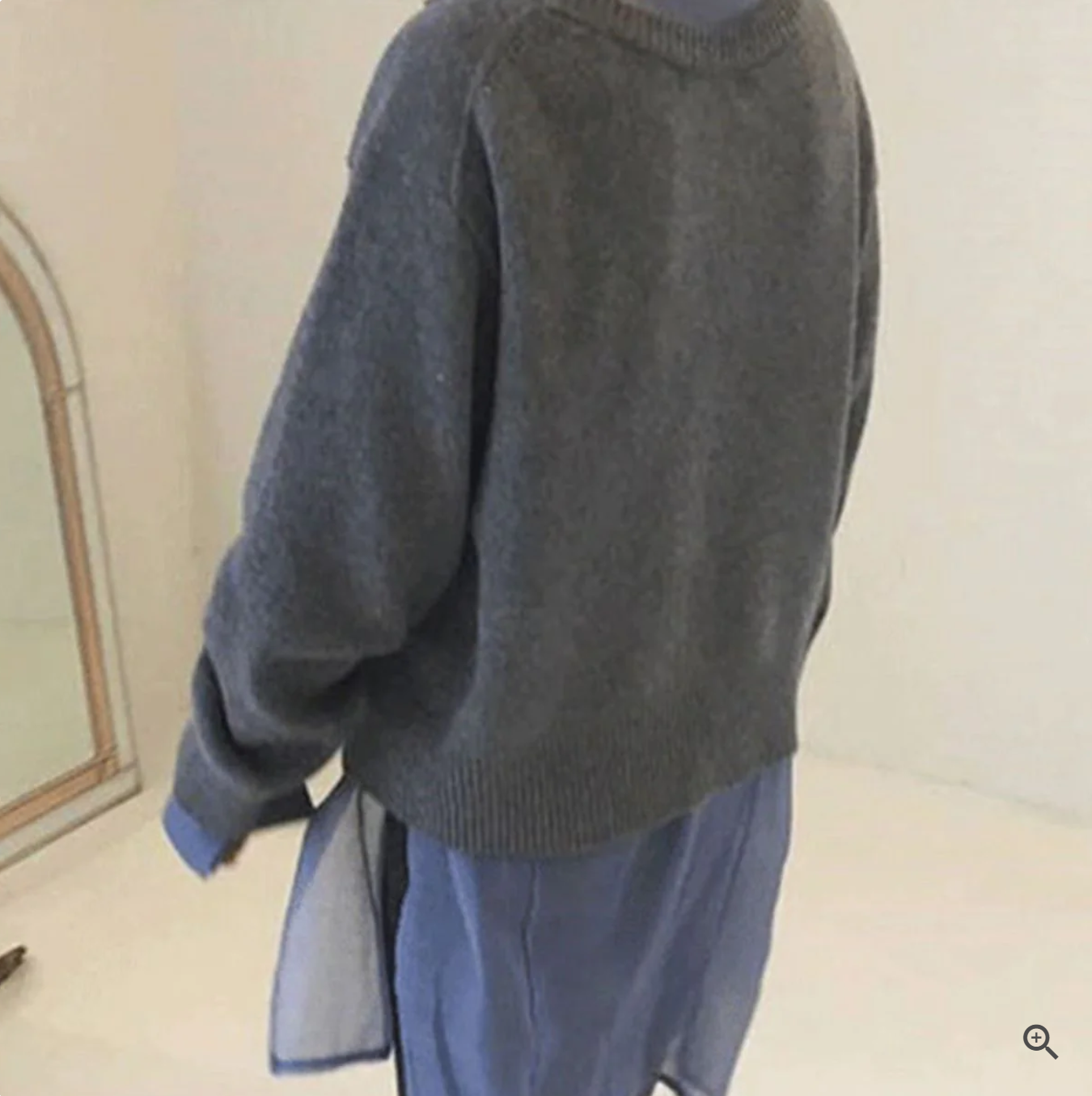 Karina – Cardigan à fermeture asymétrique