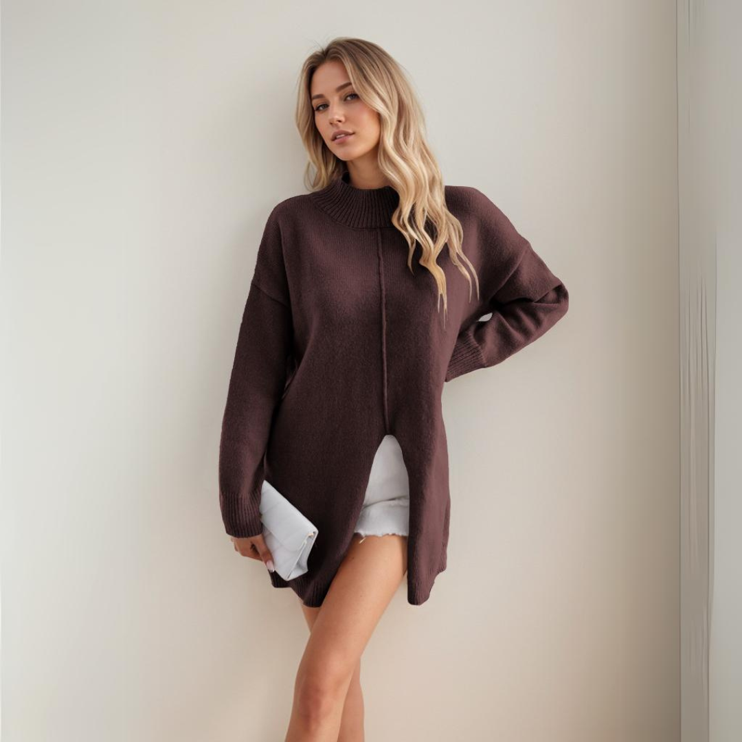 Inga – Robe pour femme avec décolleté ample