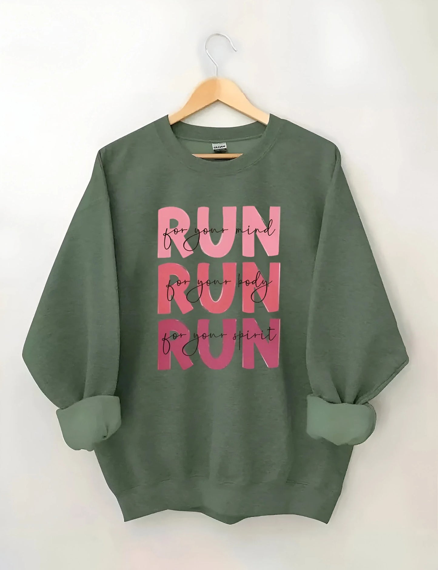 Claire - Sweat-shirt ras du cou de course