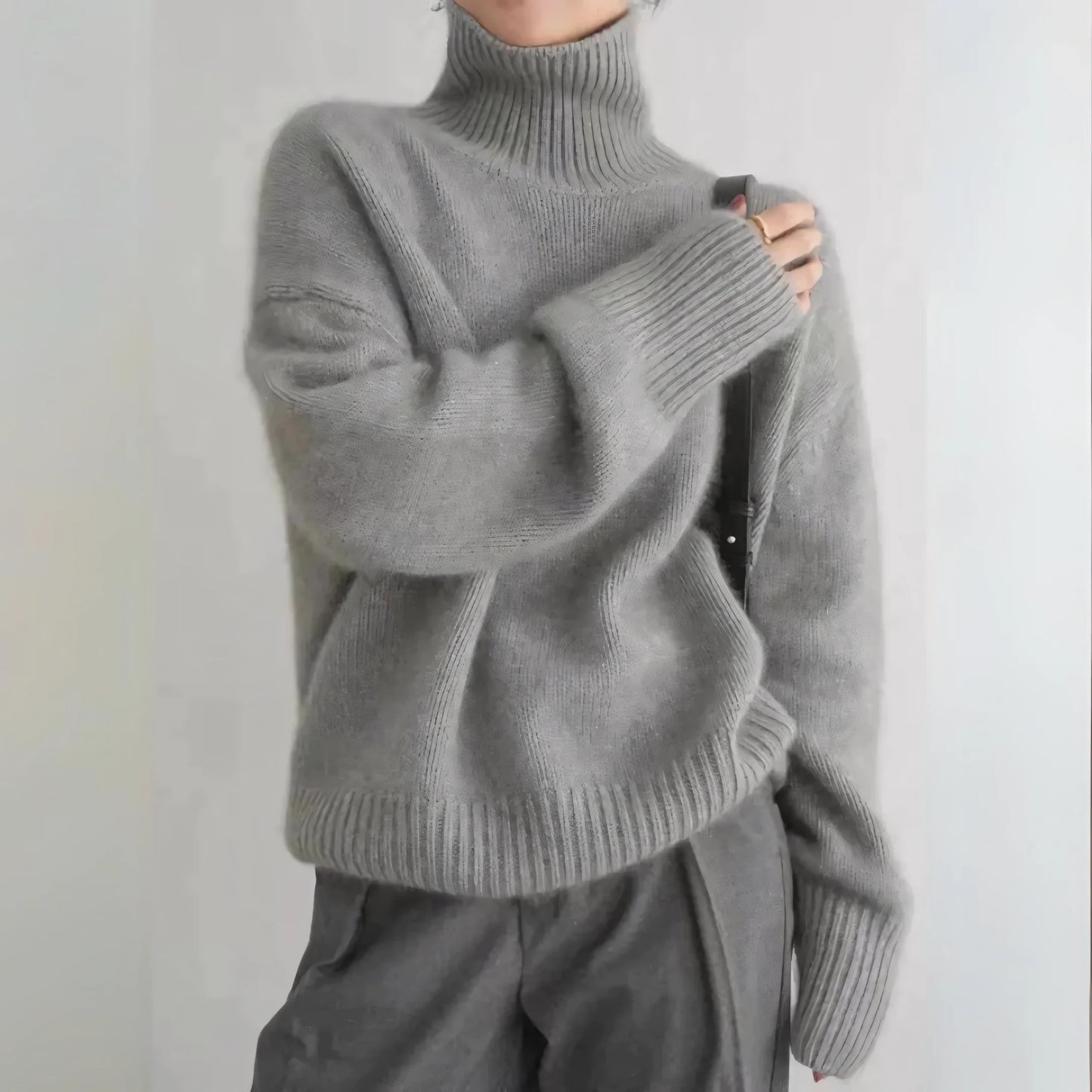 Aurora - Pull ultra doux 100 % laine cachemire