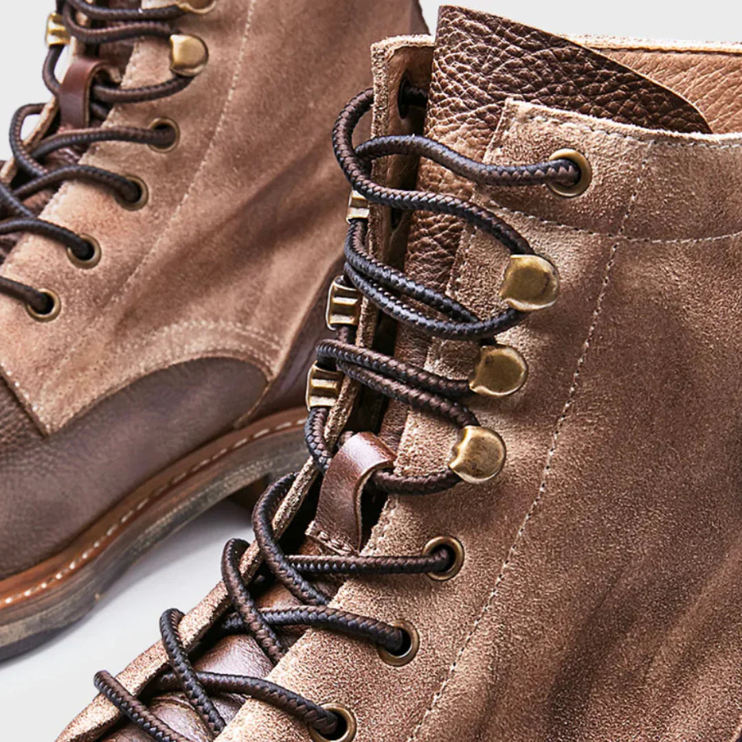 Bjorn – Bottes en cuir vintage pour homme