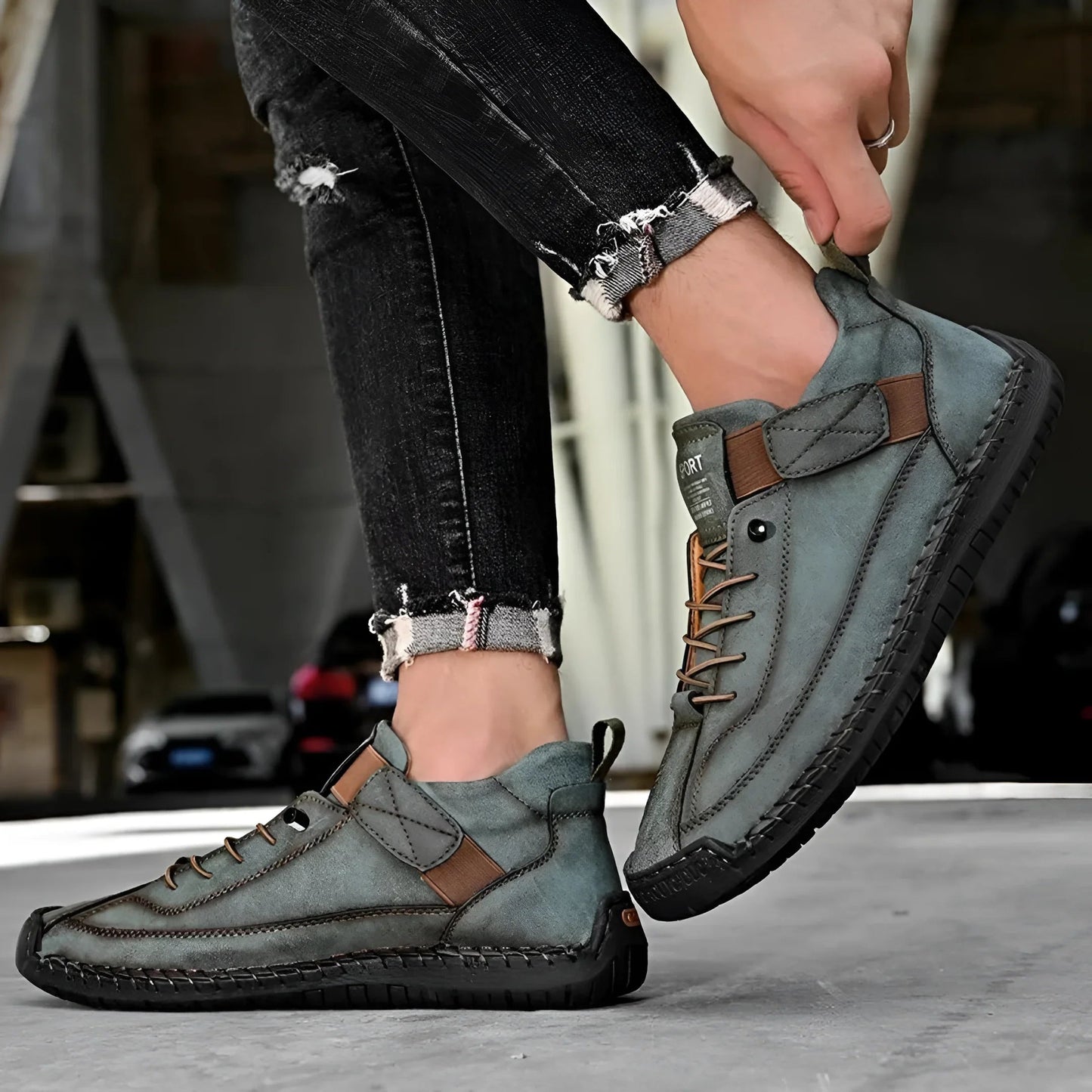 Rein - Mocassins en cuir cousus à la main
