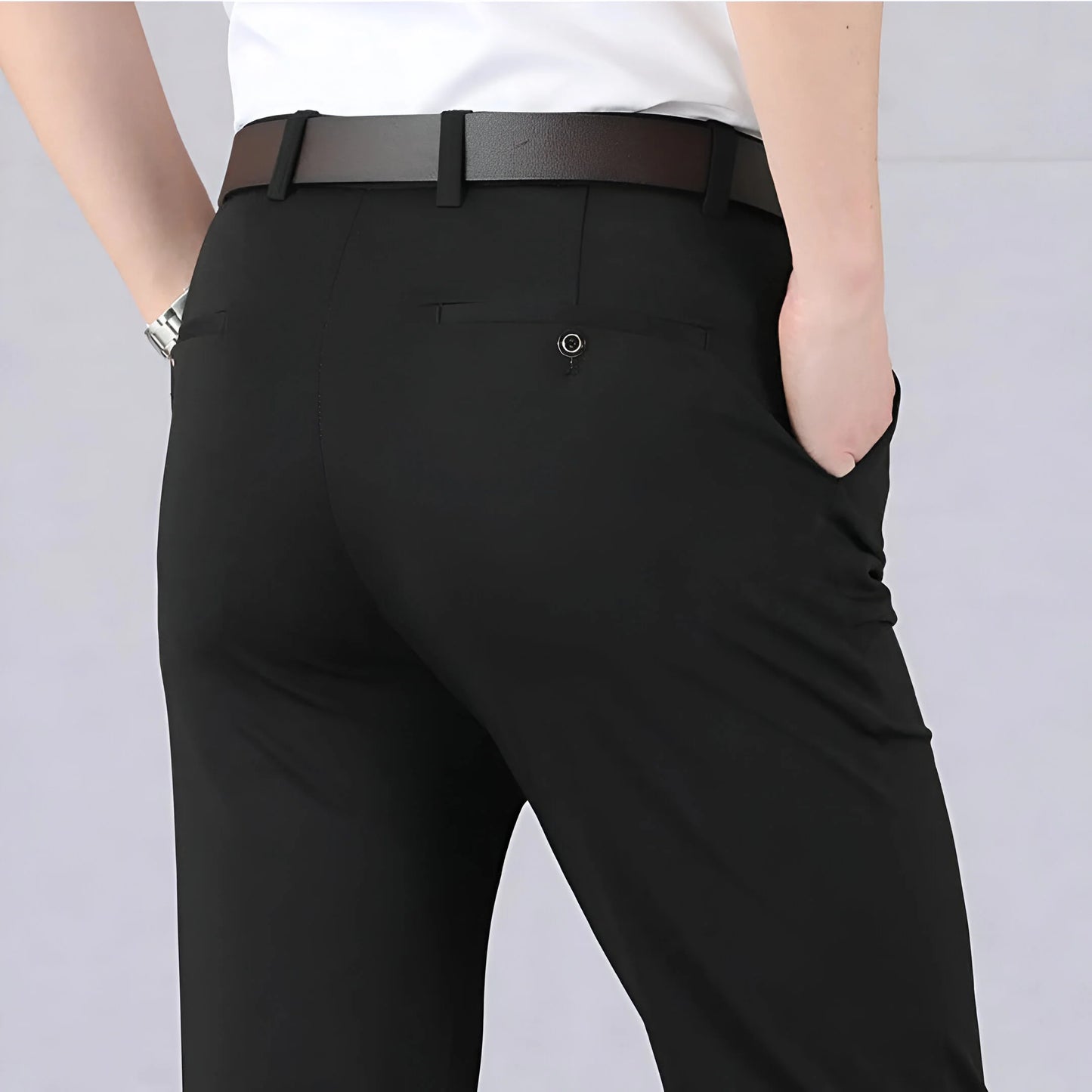 Eloi – Pantalon extensible élégant pour un style et un confort sans effort