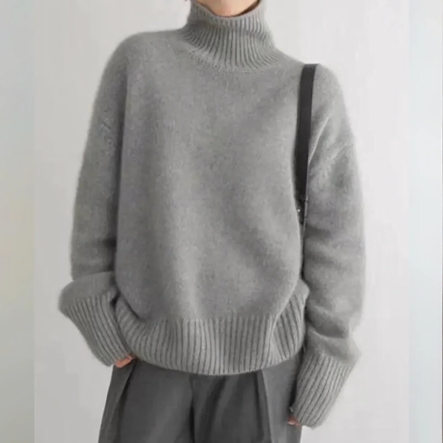 Aurora - Pull ultra doux 100 % laine cachemire