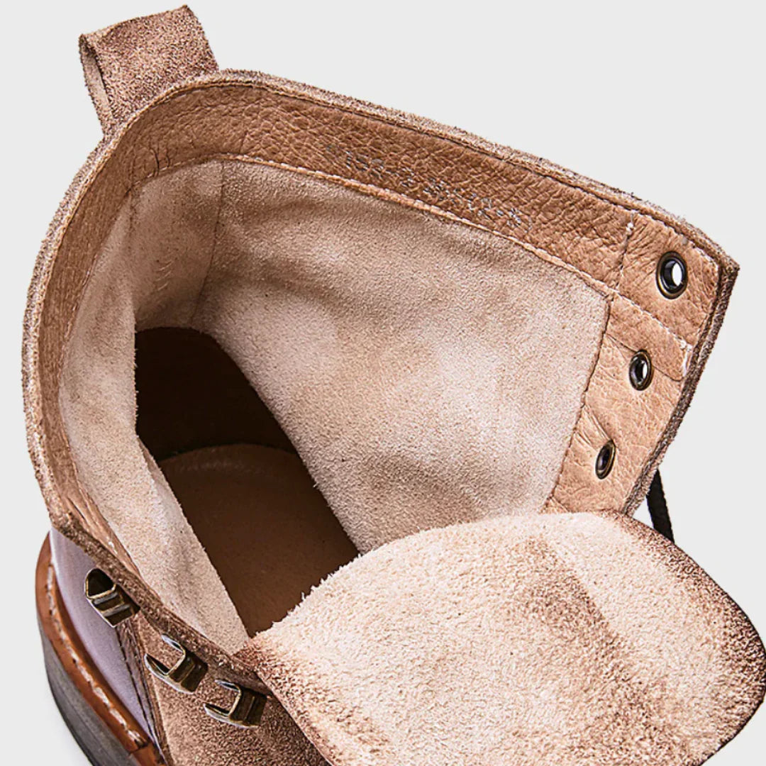 Bjorn – Bottes en cuir vintage pour homme