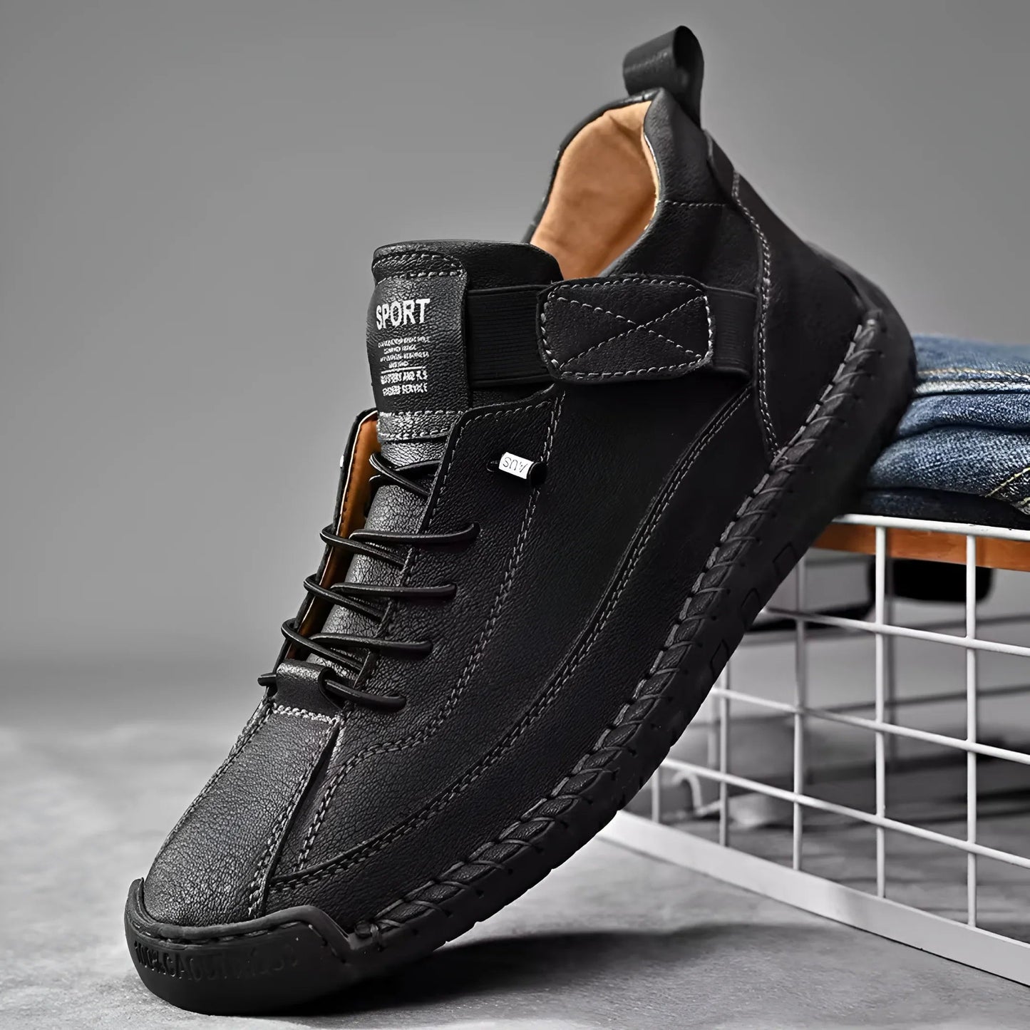 Rein - Mocassins en cuir cousus à la main