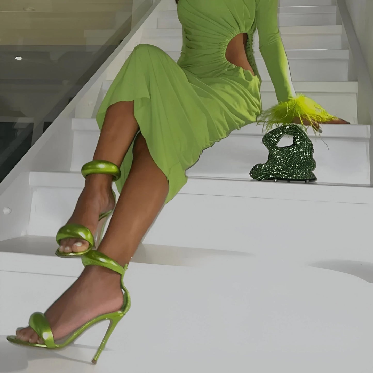 Brilly – Sac en cristal Emerald Envy
