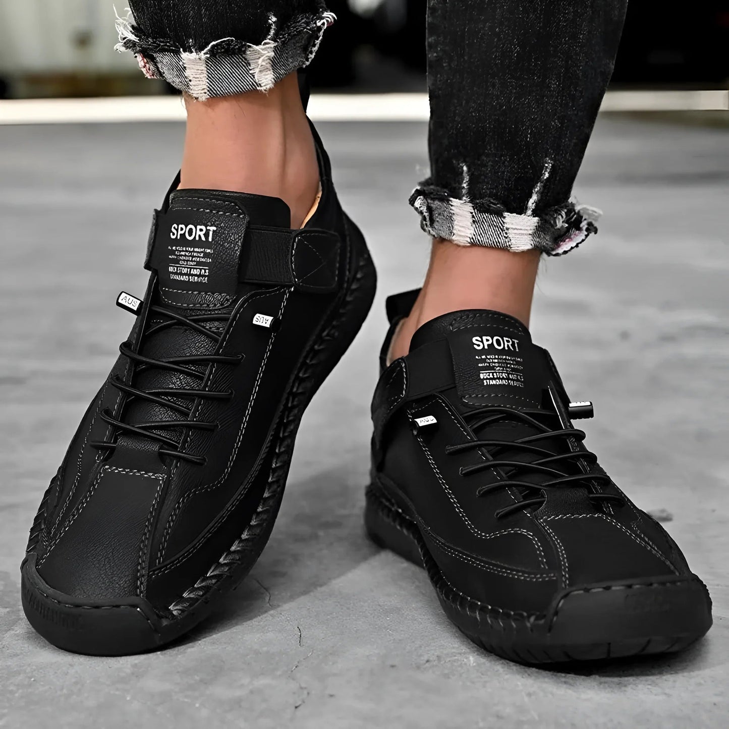 Rein - Mocassins en cuir cousus à la main