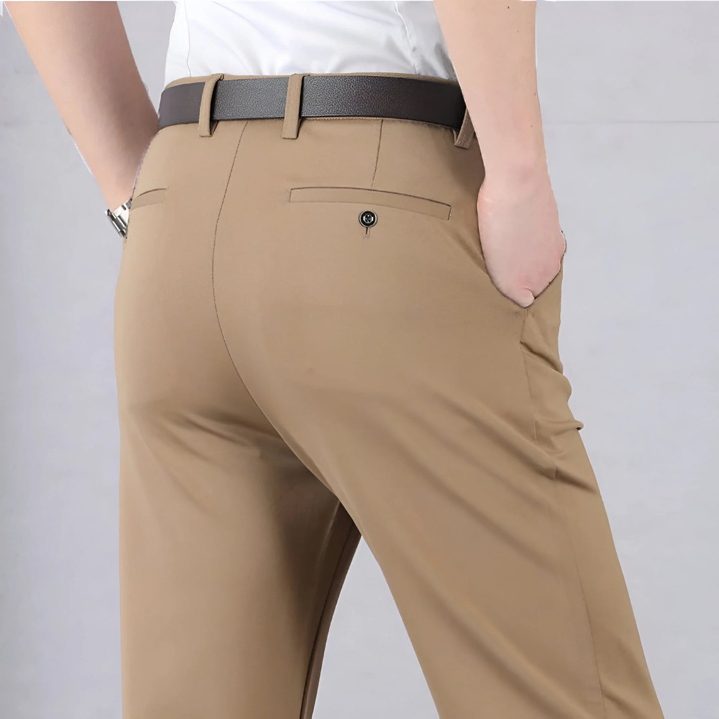 Eloi – Pantalon extensible élégant pour un style et un confort sans effort