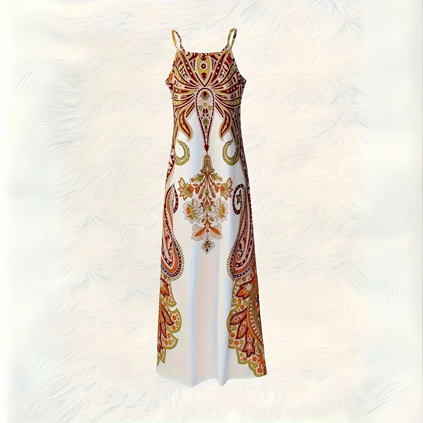 Solène - Robe Bohème à Bretelles