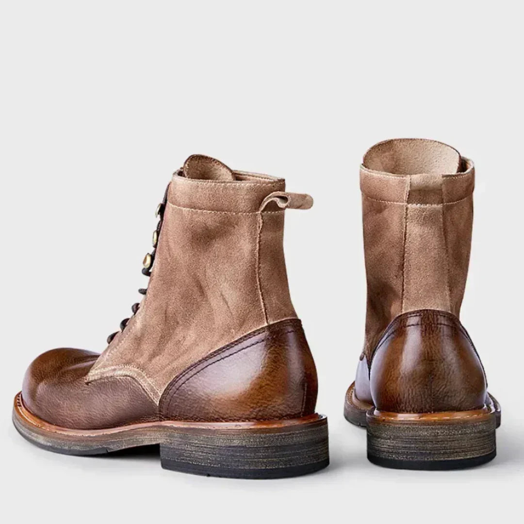 Bjorn – Bottes en cuir vintage pour homme