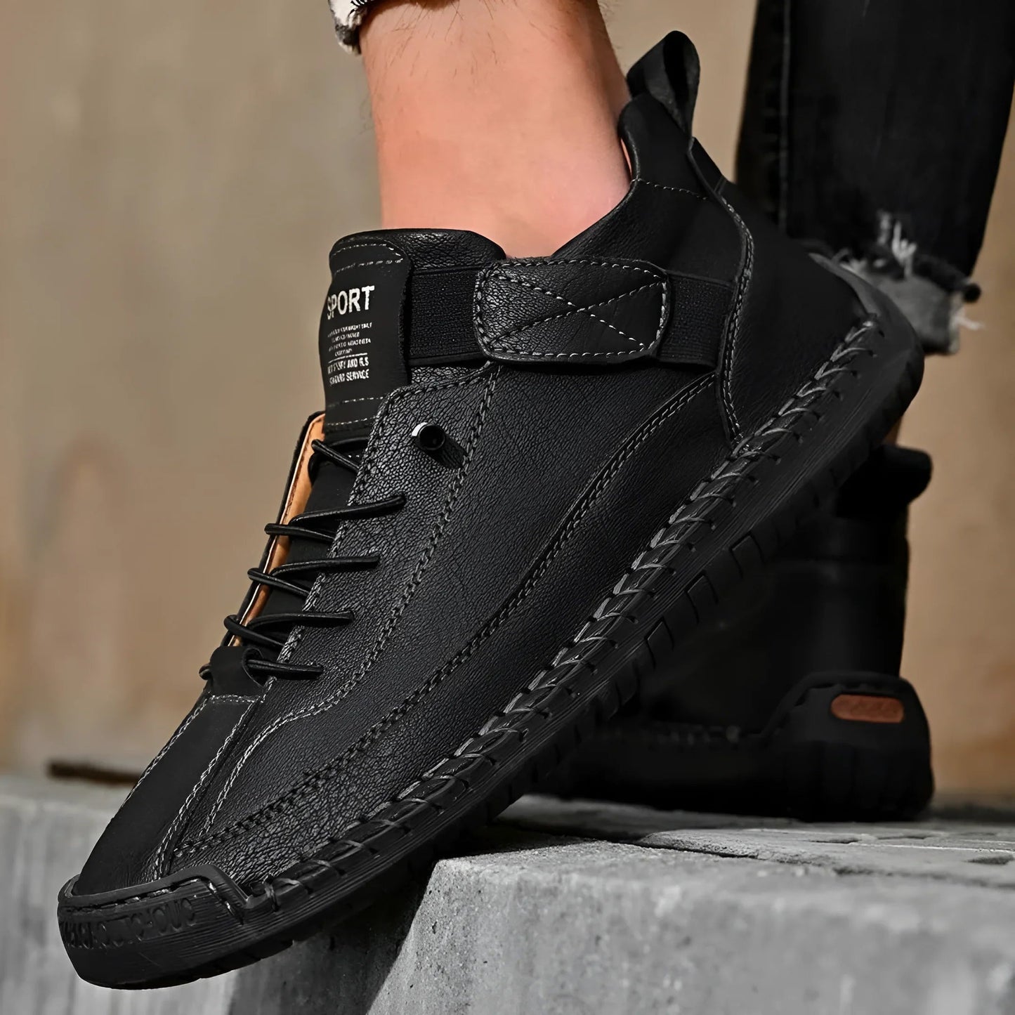 Rein - Mocassins en cuir cousus à la main