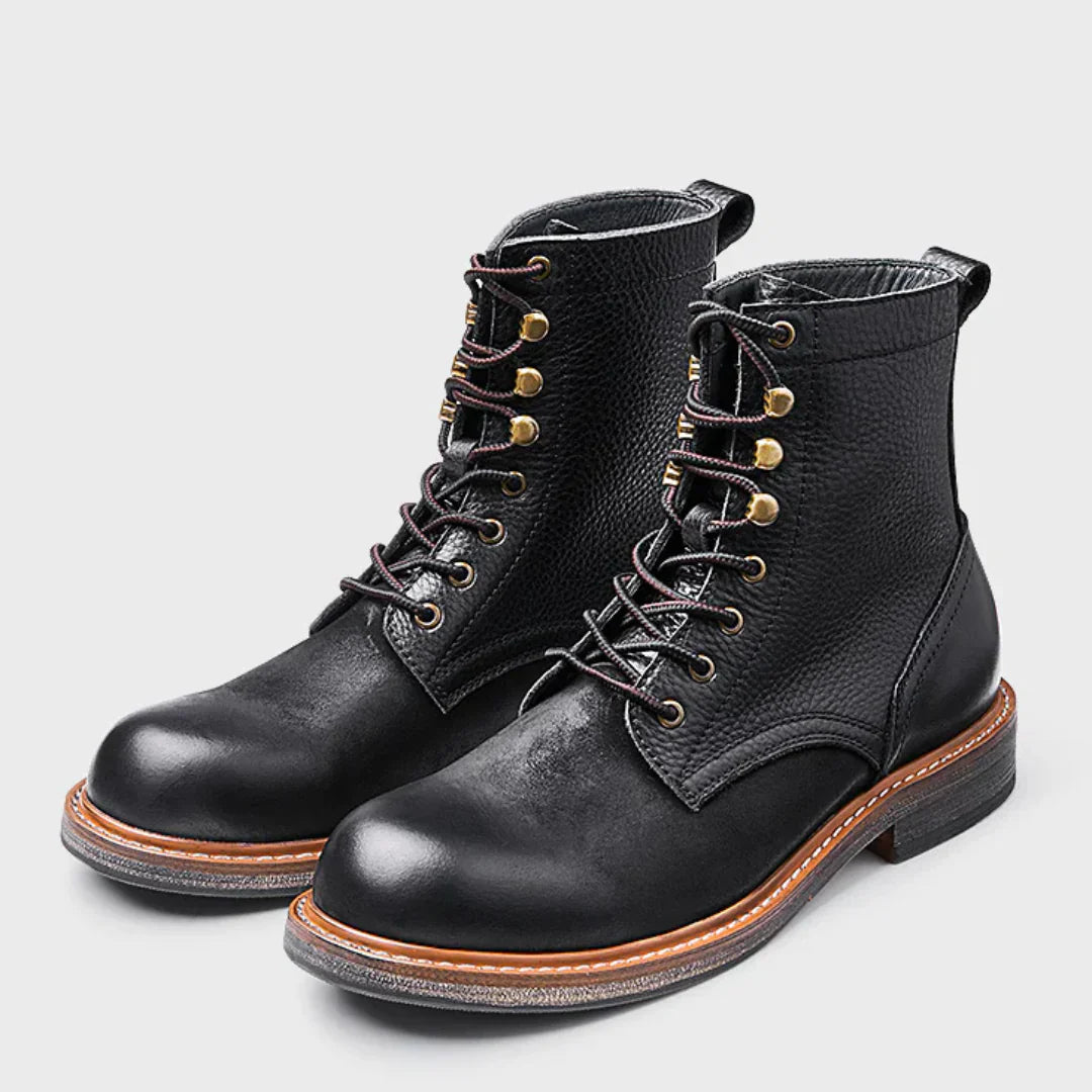 Bjorn – Bottes en cuir vintage pour homme