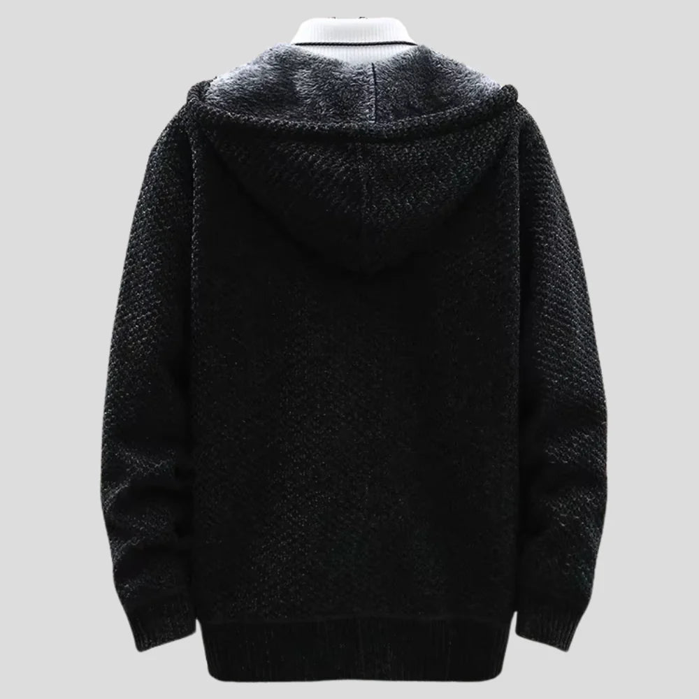 Alex - Sweat à capuche en tricot Paris