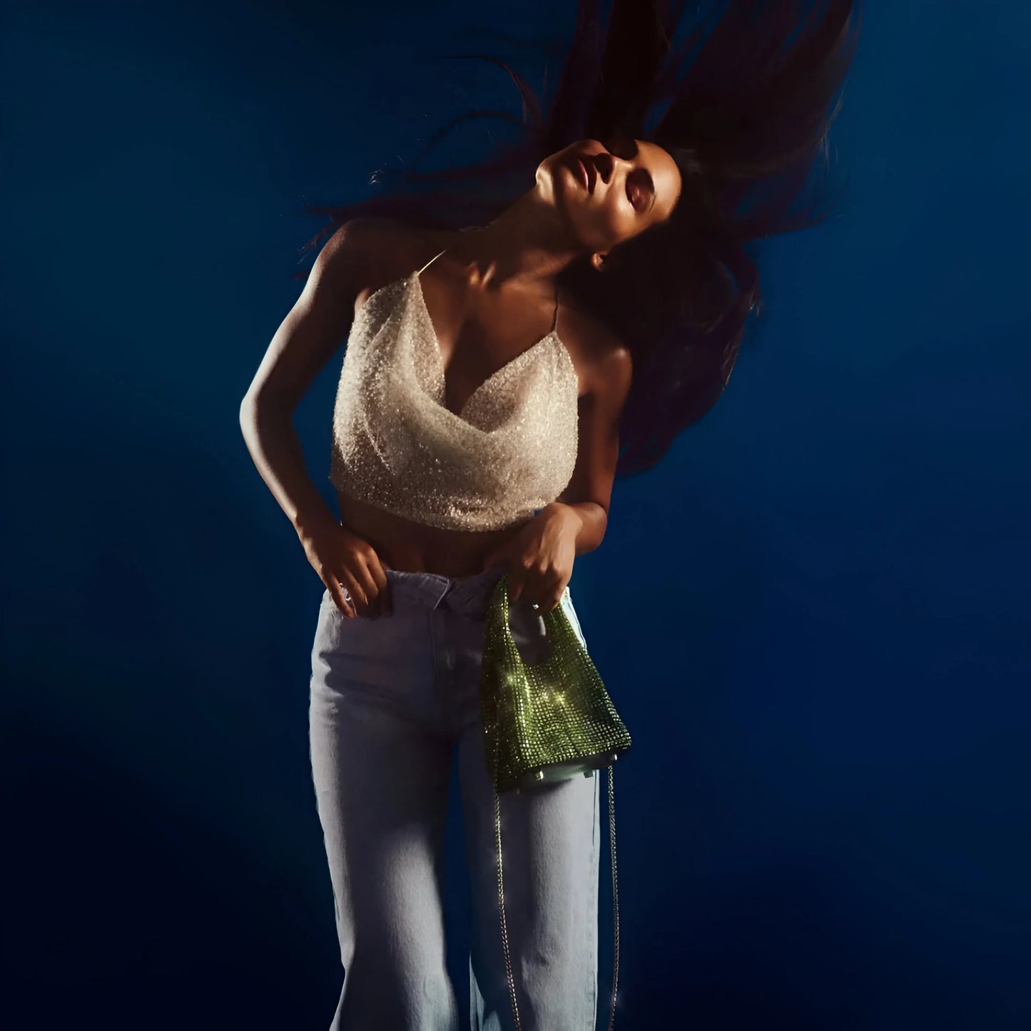 Brilly – Sac en cristal Emerald Envy