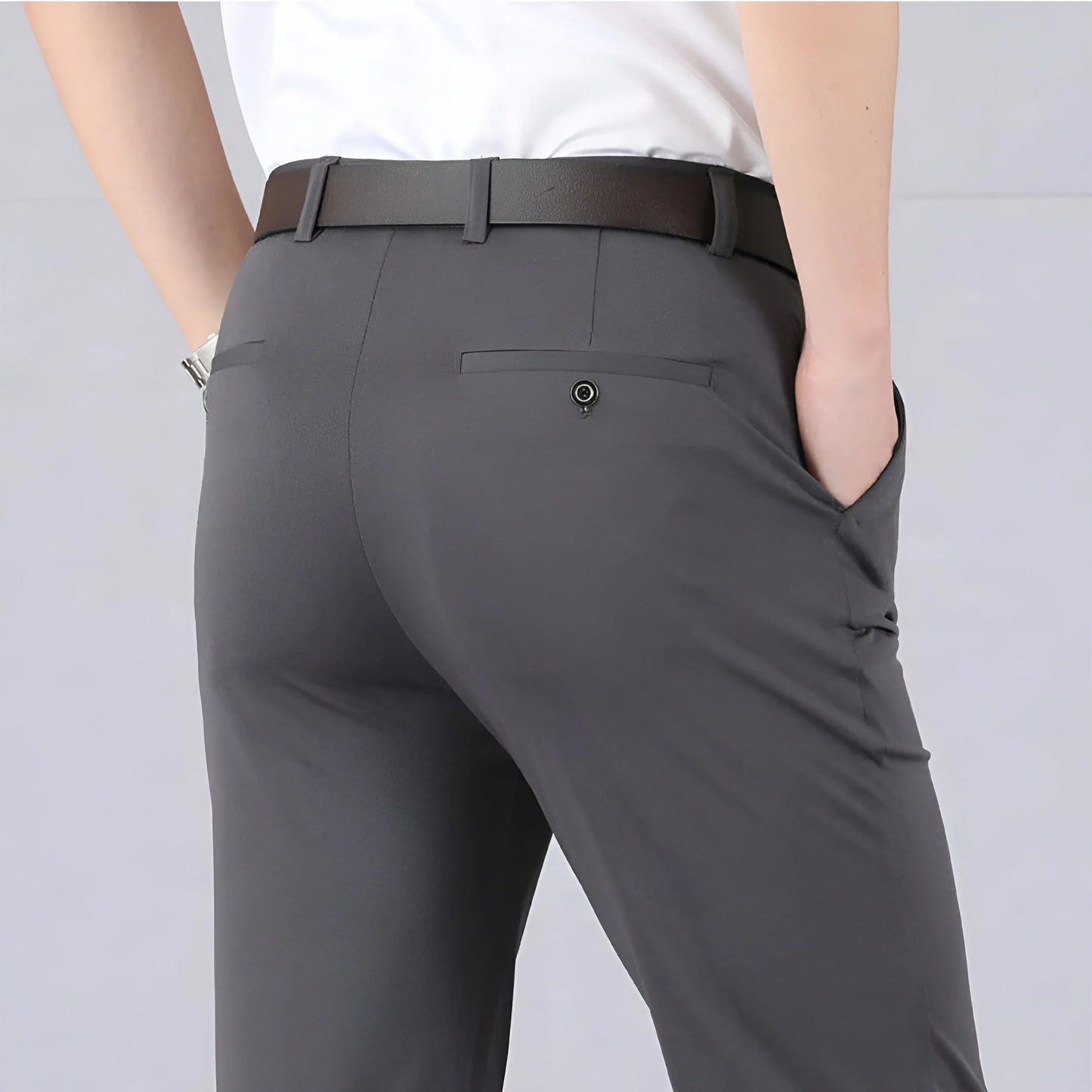 Eloi – Pantalon extensible élégant pour un style et un confort sans effort