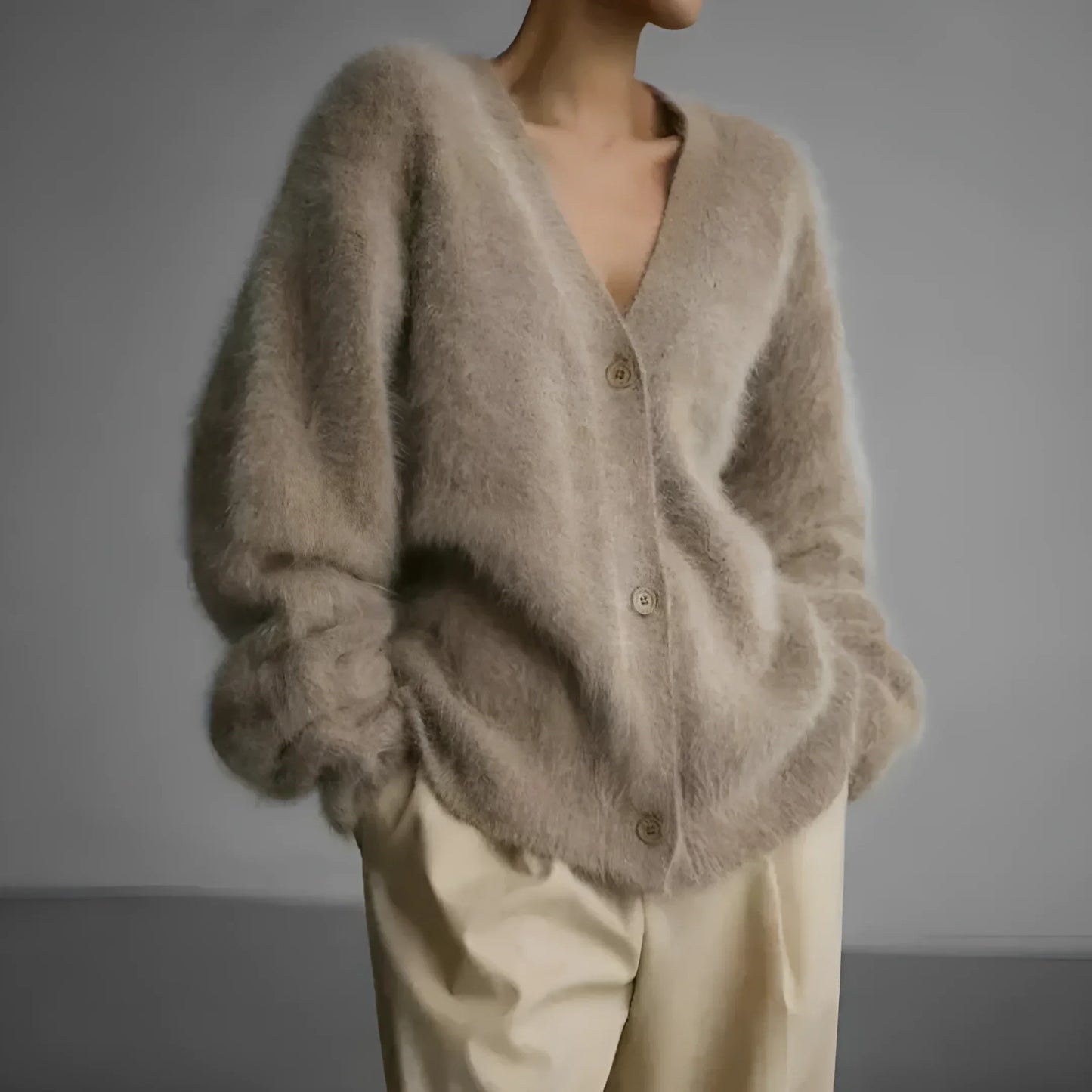 Greta – Gilet en fourrure de vison