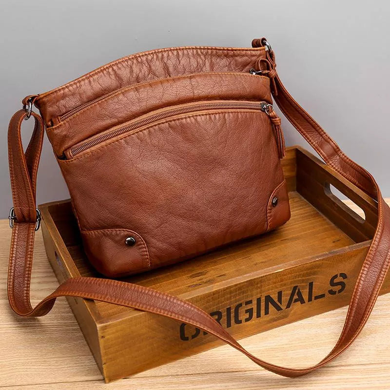 Halina - Sac à bandoulière en cuir