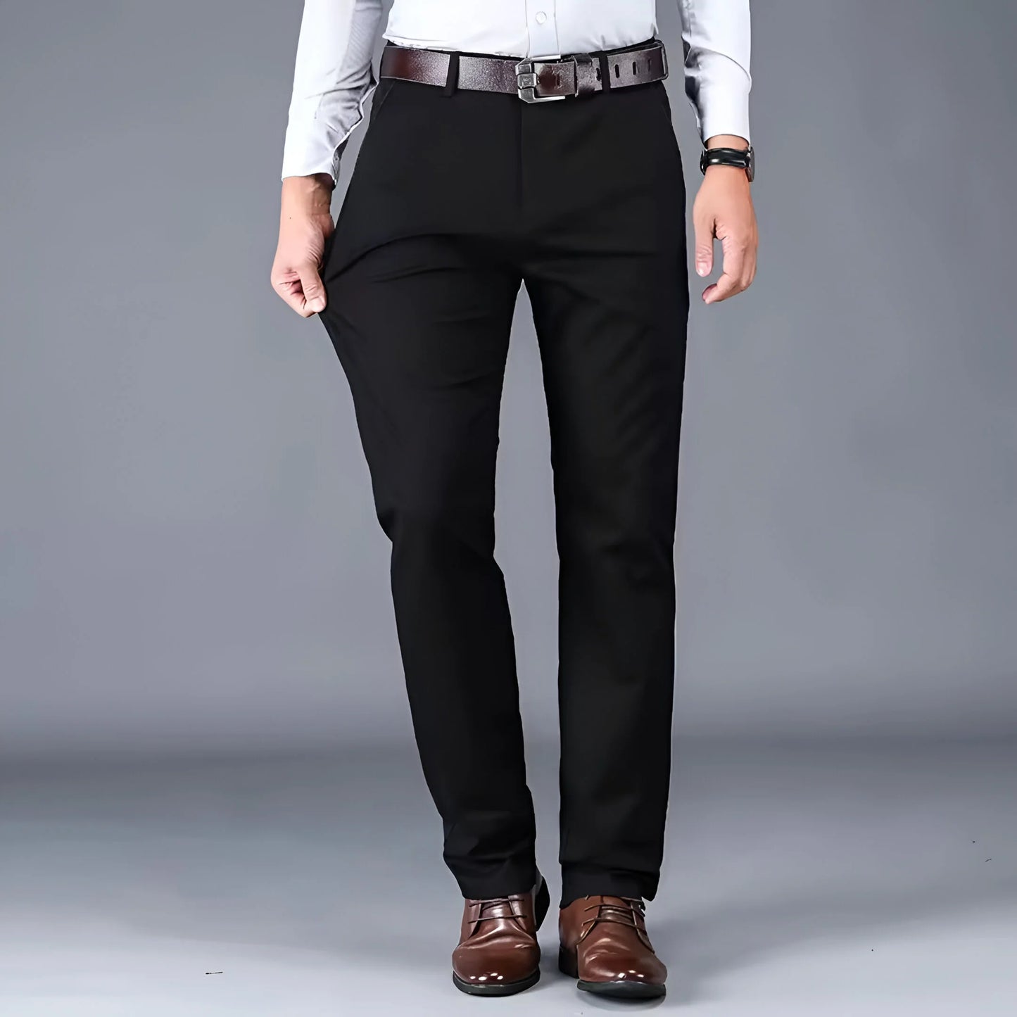 Eloi – Pantalon extensible élégant pour un style et un confort sans effort