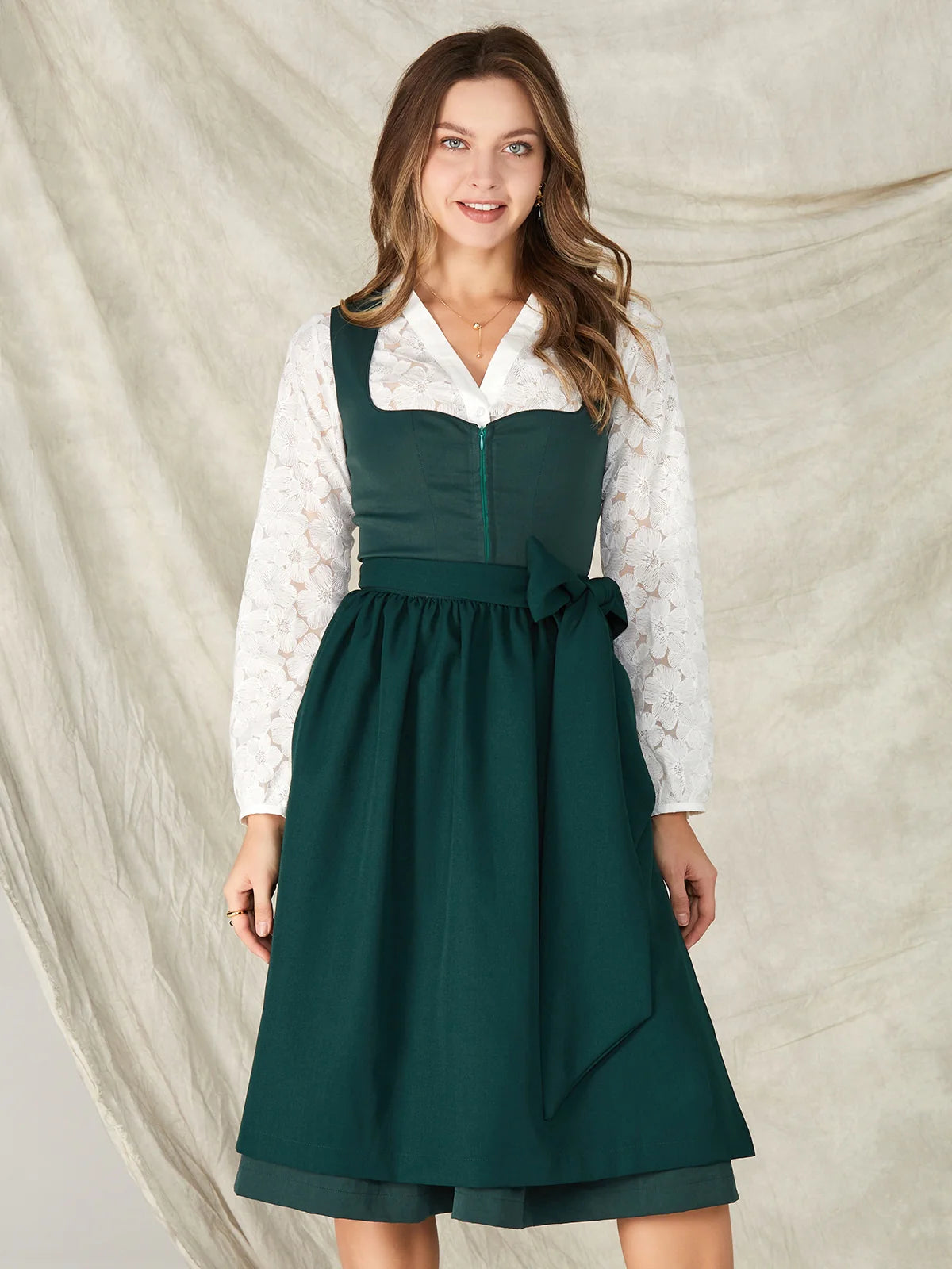 Maëlys – Pull Col V Maille Ajourée