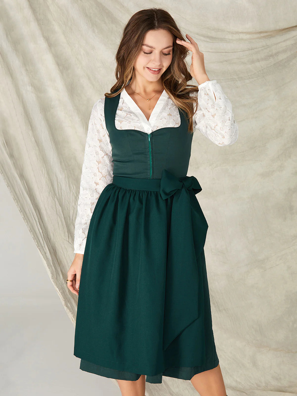 Maëlys – Pull Col V Maille Ajourée