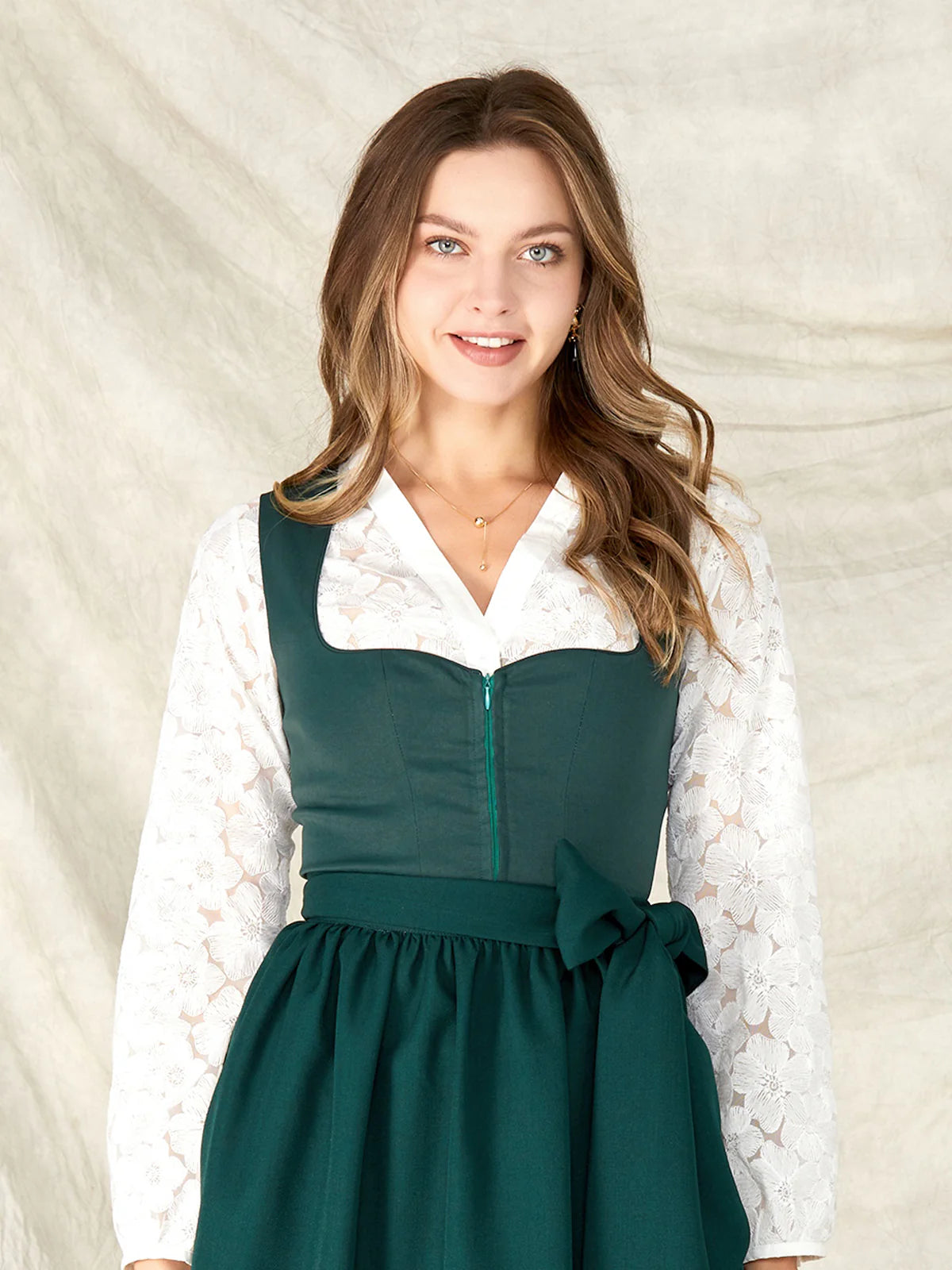 Maëlys – Pull Col V Maille Ajourée