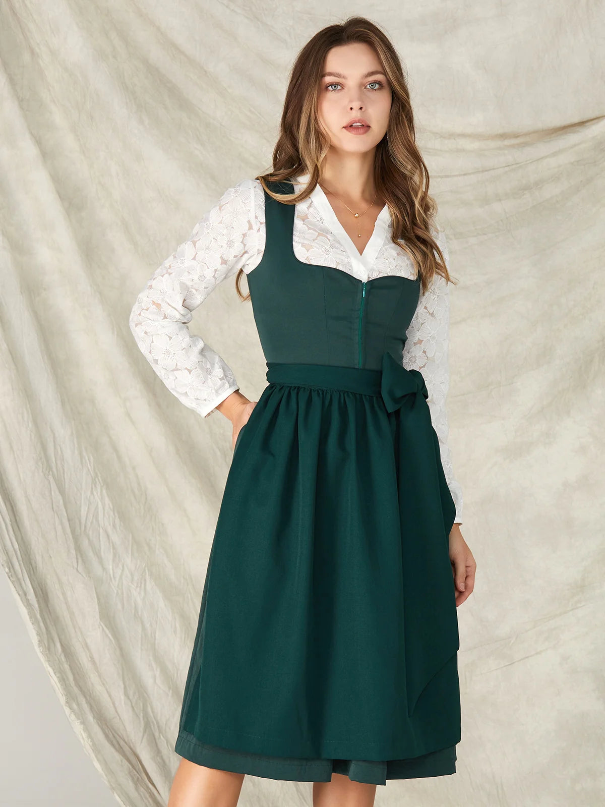 Maëlys – Pull Col V Maille Ajourée