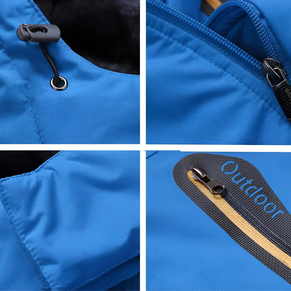 Magnulf - Veste d'hiver coupe-vent et imperméable pour l'extérieur -20