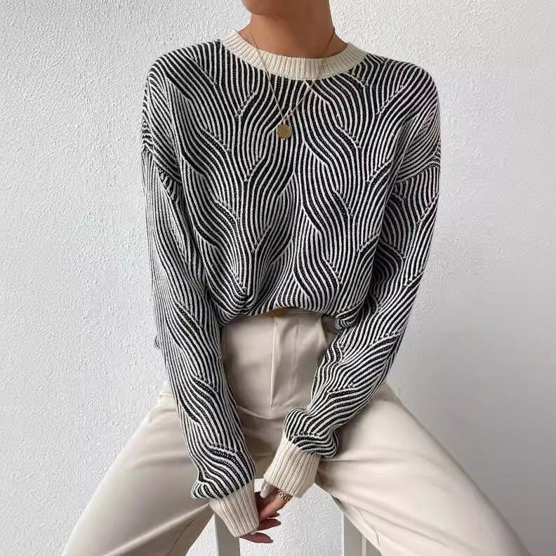 Elvira - Pull en maille à bretelles