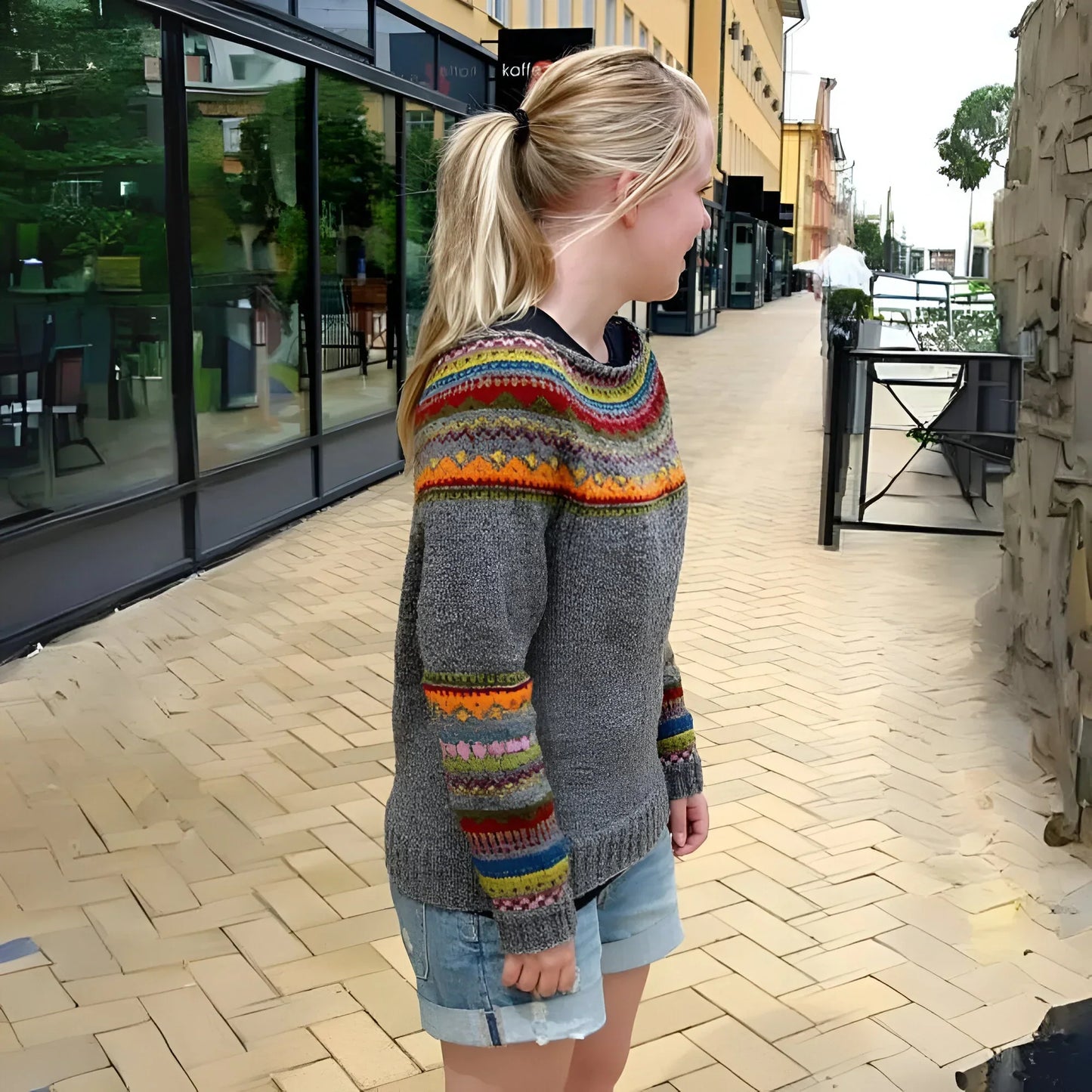 Johannah – Pull rétro au style intemporel