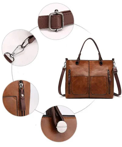 Żelisława - Sac en cuir élégant