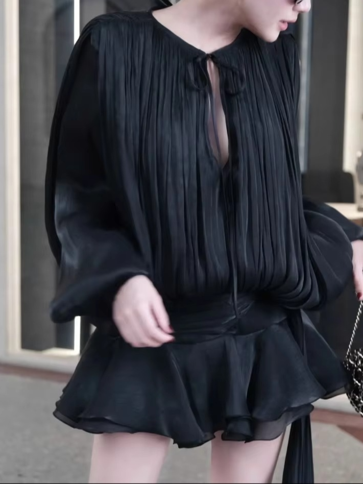 Amber - Mini-robe angélique