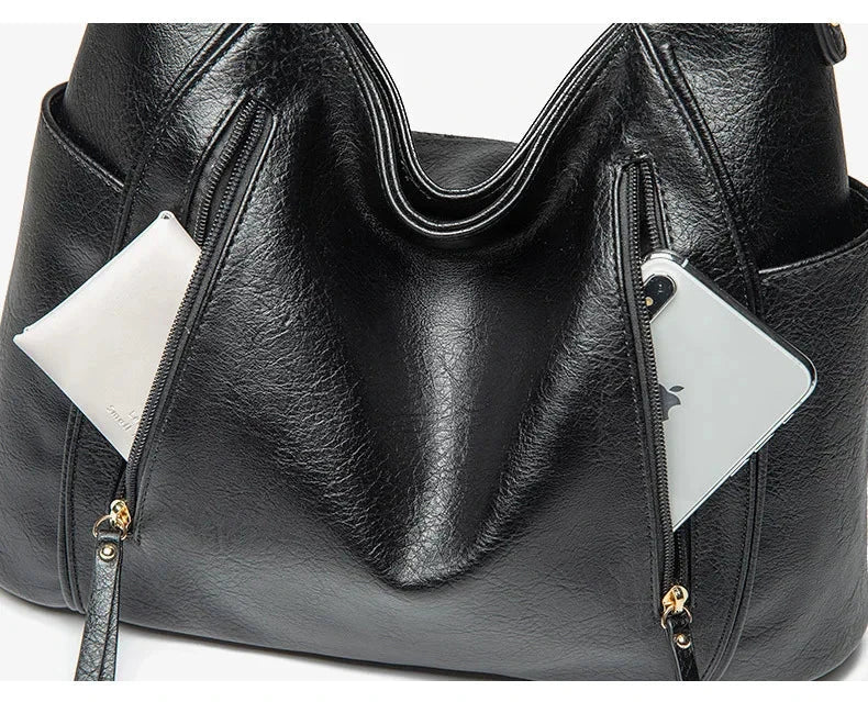 Dobrosława - Sac élégant en cuir PU