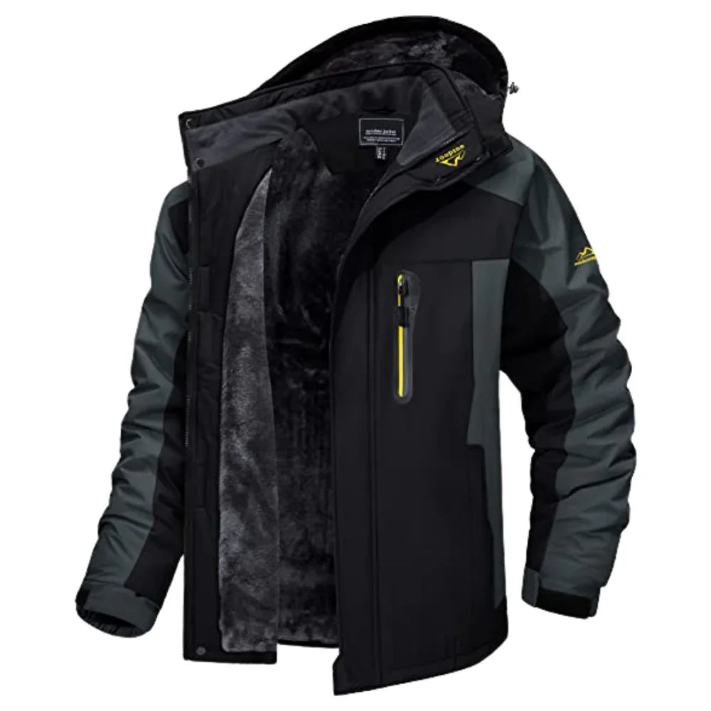Magnulf - Veste d'hiver coupe-vent et imperméable pour l'extérieur -20