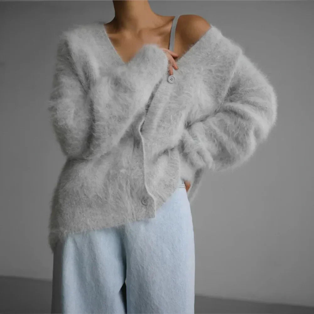Greta – Gilet en fourrure de vison