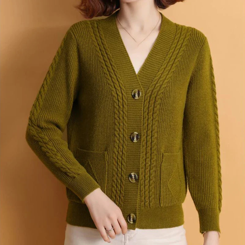 Aloisa - Cardigan avec col en V