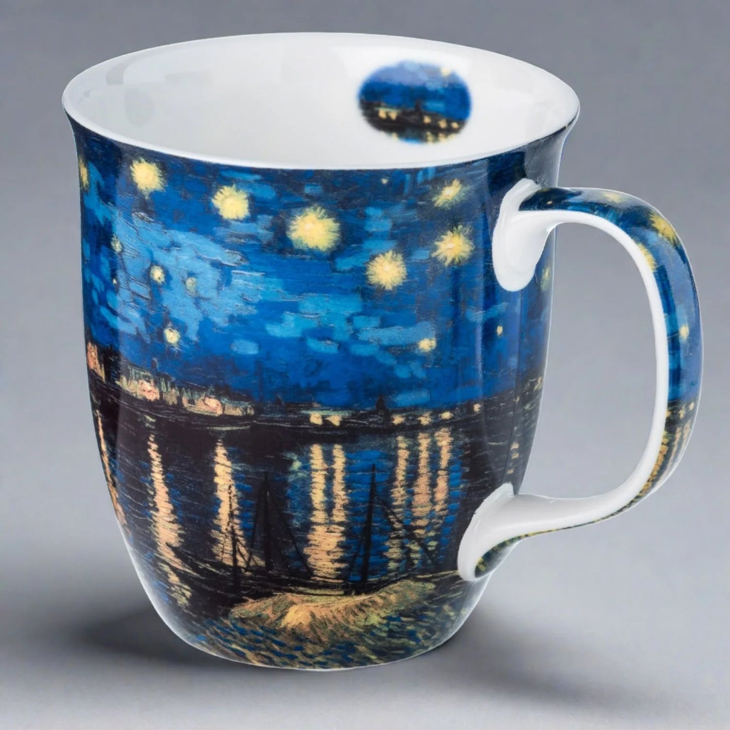 Van Gogh “Starry Night Over the Rhône” Fine Bone Mug