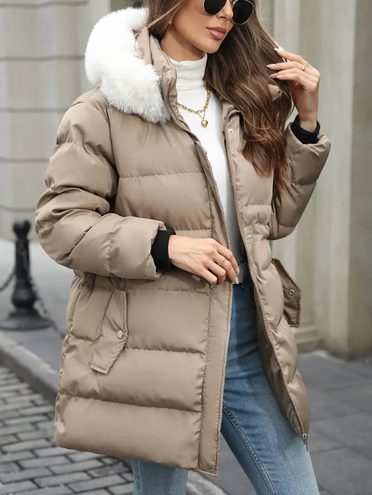 Nina - Veste matelassée à capuche pour les journées fraîches