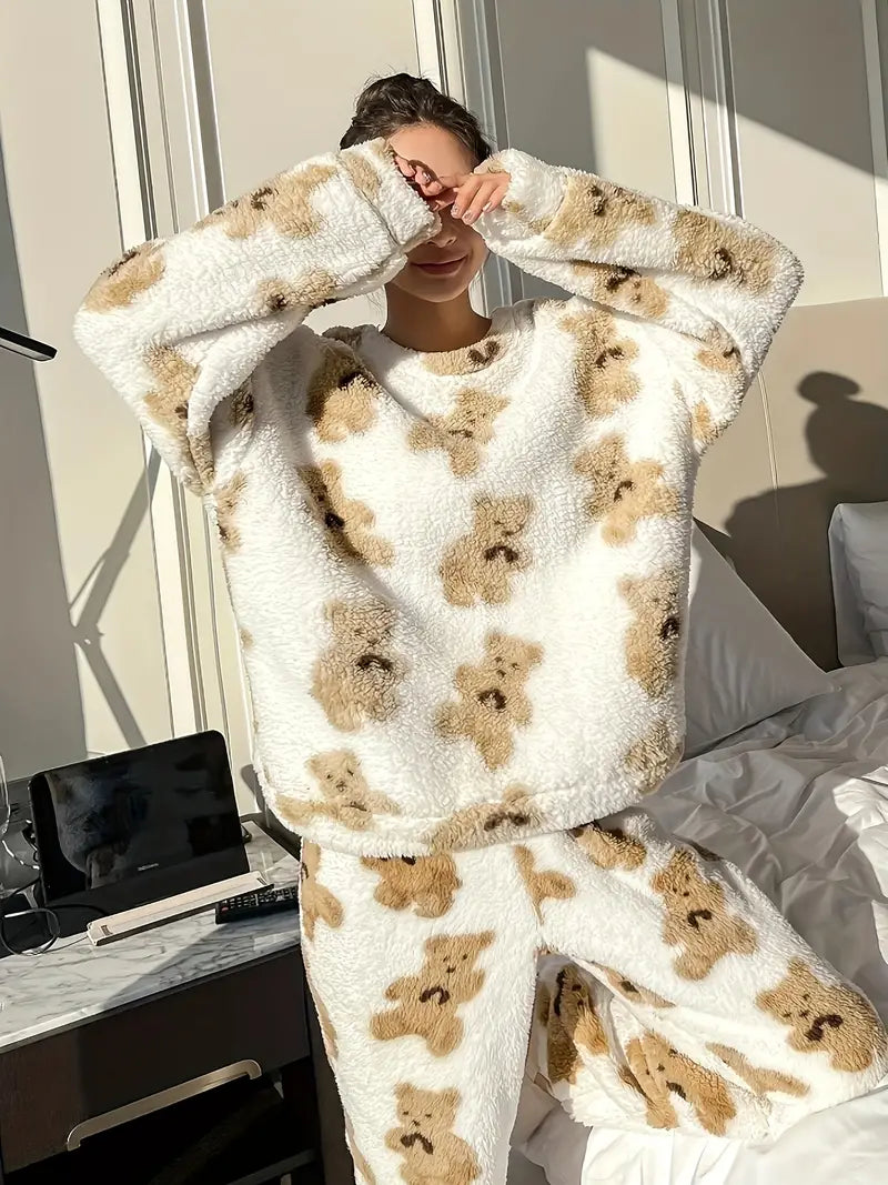 Czystoboga - Ensemble Teddy avec Motif Ours
