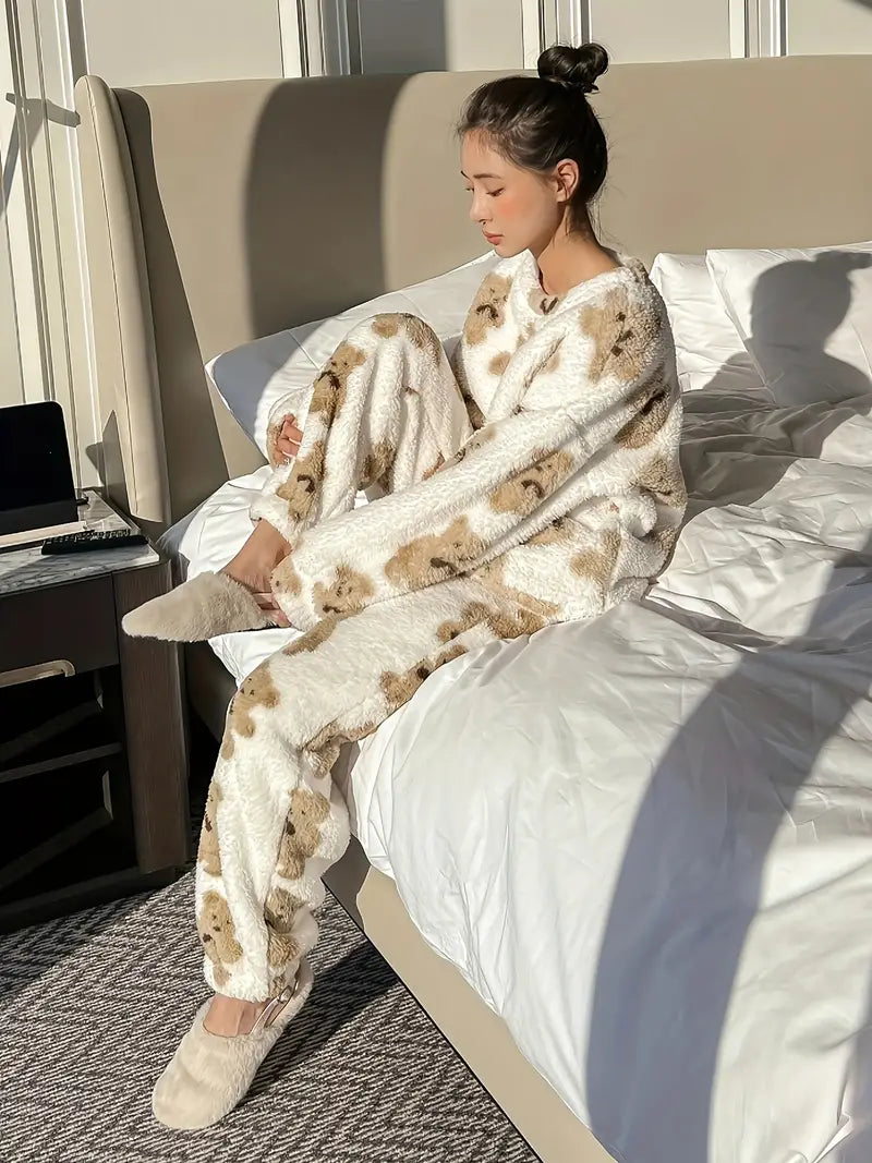 Czystoboga - Ensemble Teddy avec Motif Ours