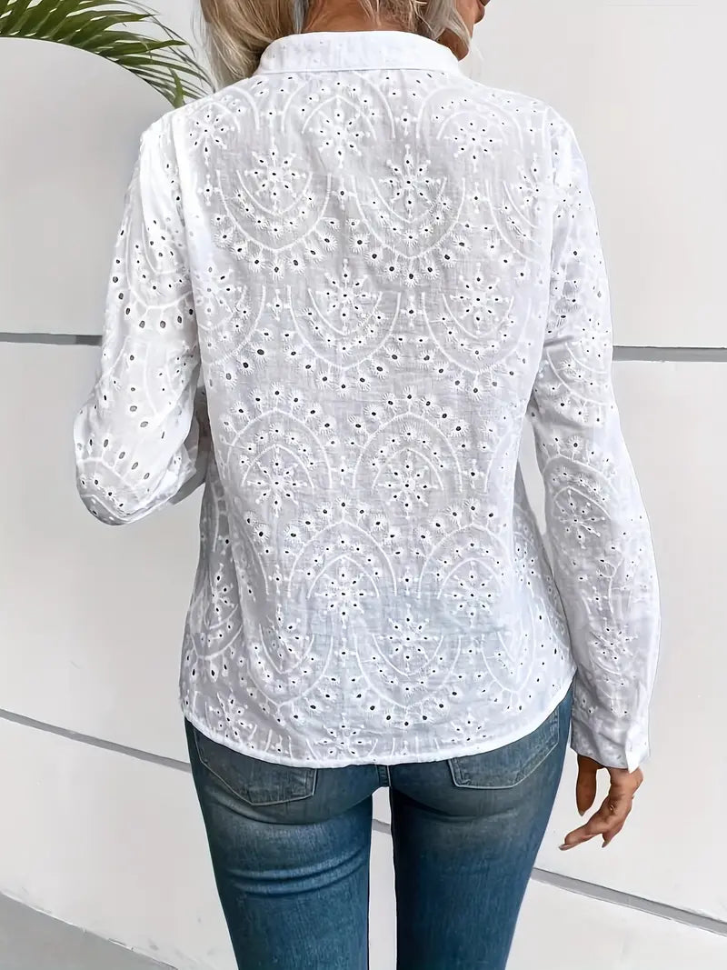 MILOU | BLOUSE ÉLÉGANTE AVEC MOTIF BOHO