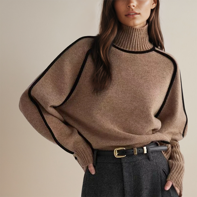 Ragnhild – Pull en laine cachemire de style vintage