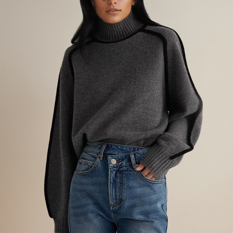 Ragnhild – Pull en laine cachemire de style vintage